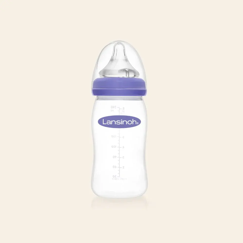 Lansinoh Feeding Bottle 240ml with NaturalWave Teat