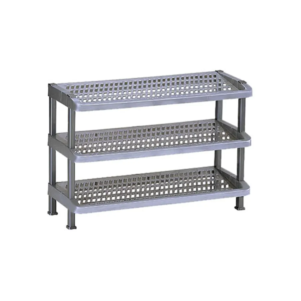 Lion Star Maxi Foldable Plastic Shoe Rack 3 Stacks A-53