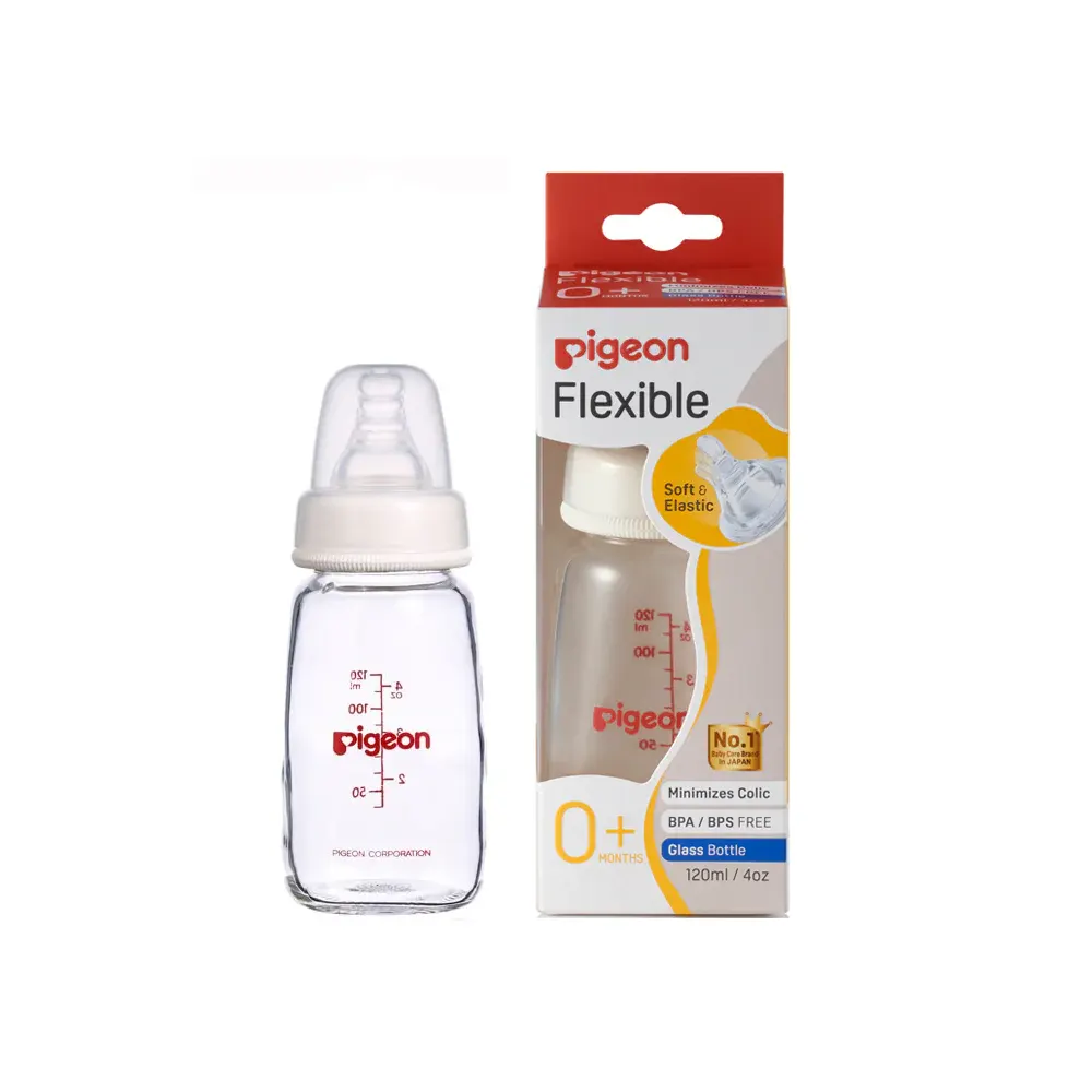 Pigeon Standard Neck Glass Feeder 120ml 4oz A480