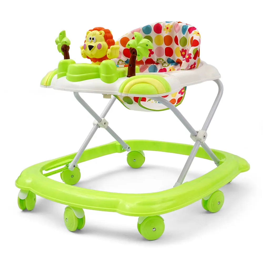 Baby Walker Lion Face – Green W-639A