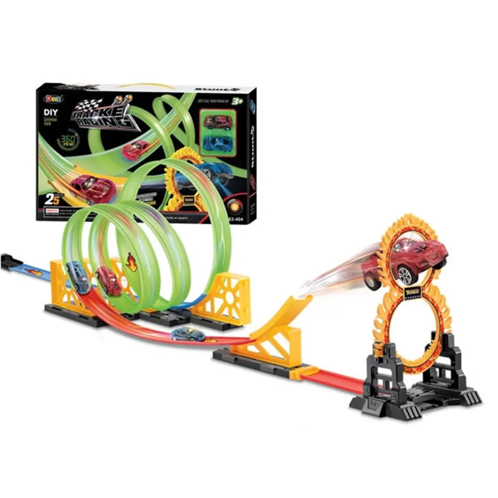 DIY Car Race Track Game Toy Set D663-404