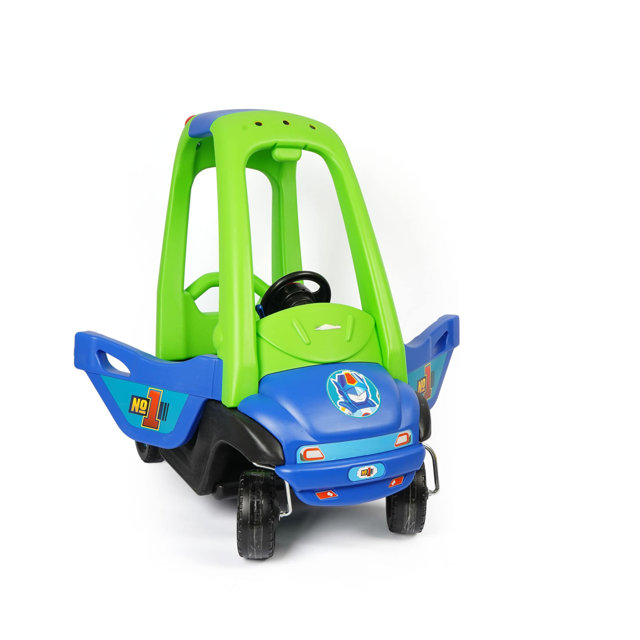 Kids Manual Ride On Coupe Car