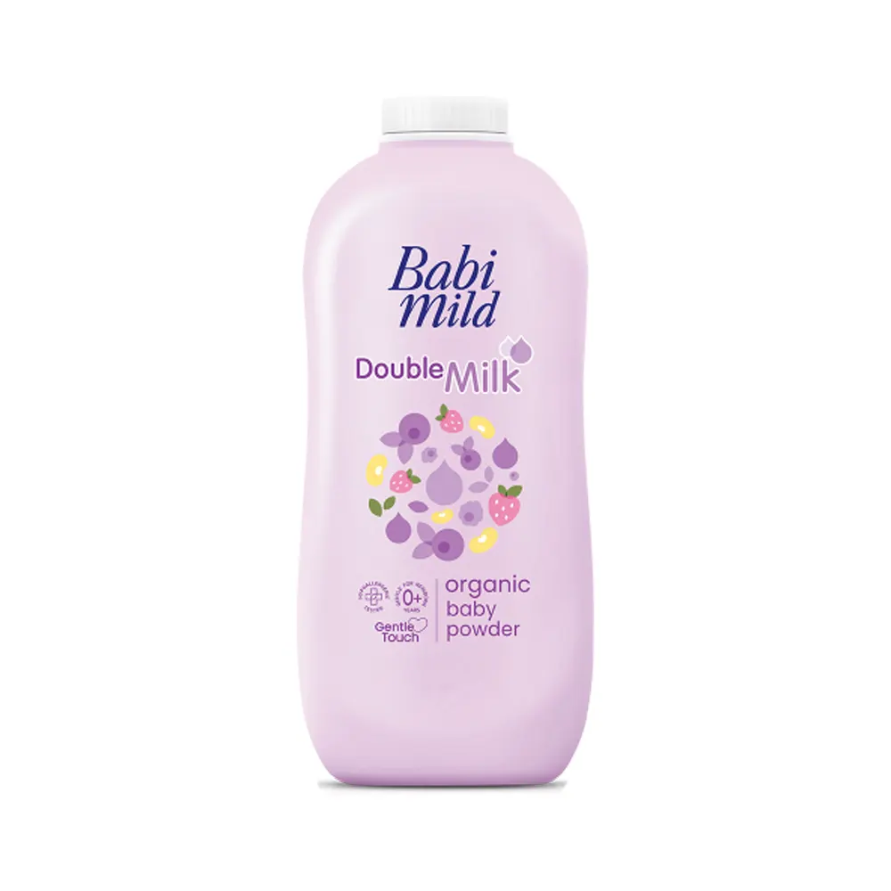 Babi Mild Double Milk Organic Baby Powder 350 g