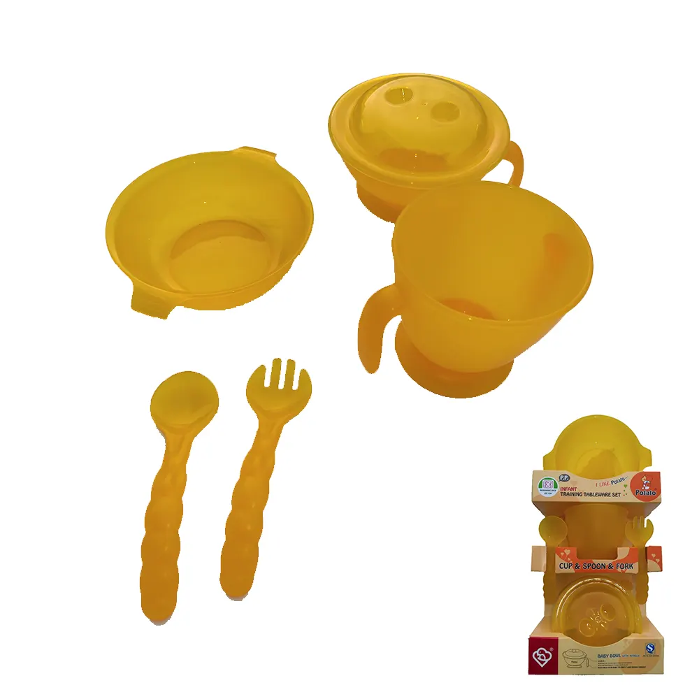 infant feeding set – potato training tableware set
