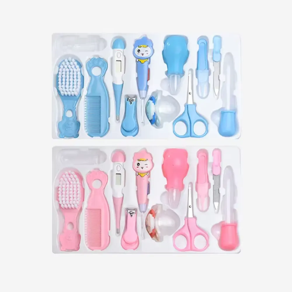 12 Piece Newborn Essentials Baby Grooming Health Kit
