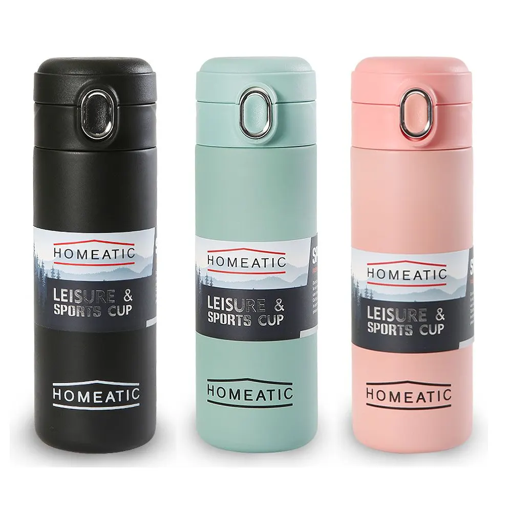 Homeatic steel water bottle HKD-8003