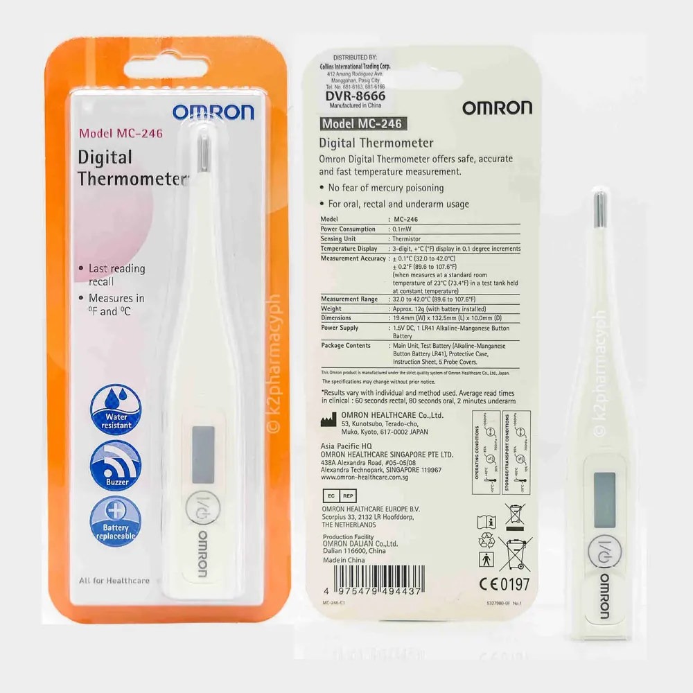 Digital Thermometer for Infants _ Omron MC-246
